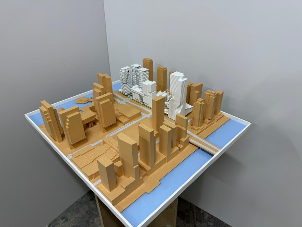 Architectural city scale model Acrylic UAE